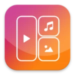 video collage & photo editor android application logo